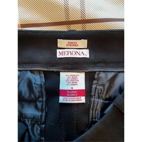 Merona Women's Black Tapered Pant - Picture 10 of 10